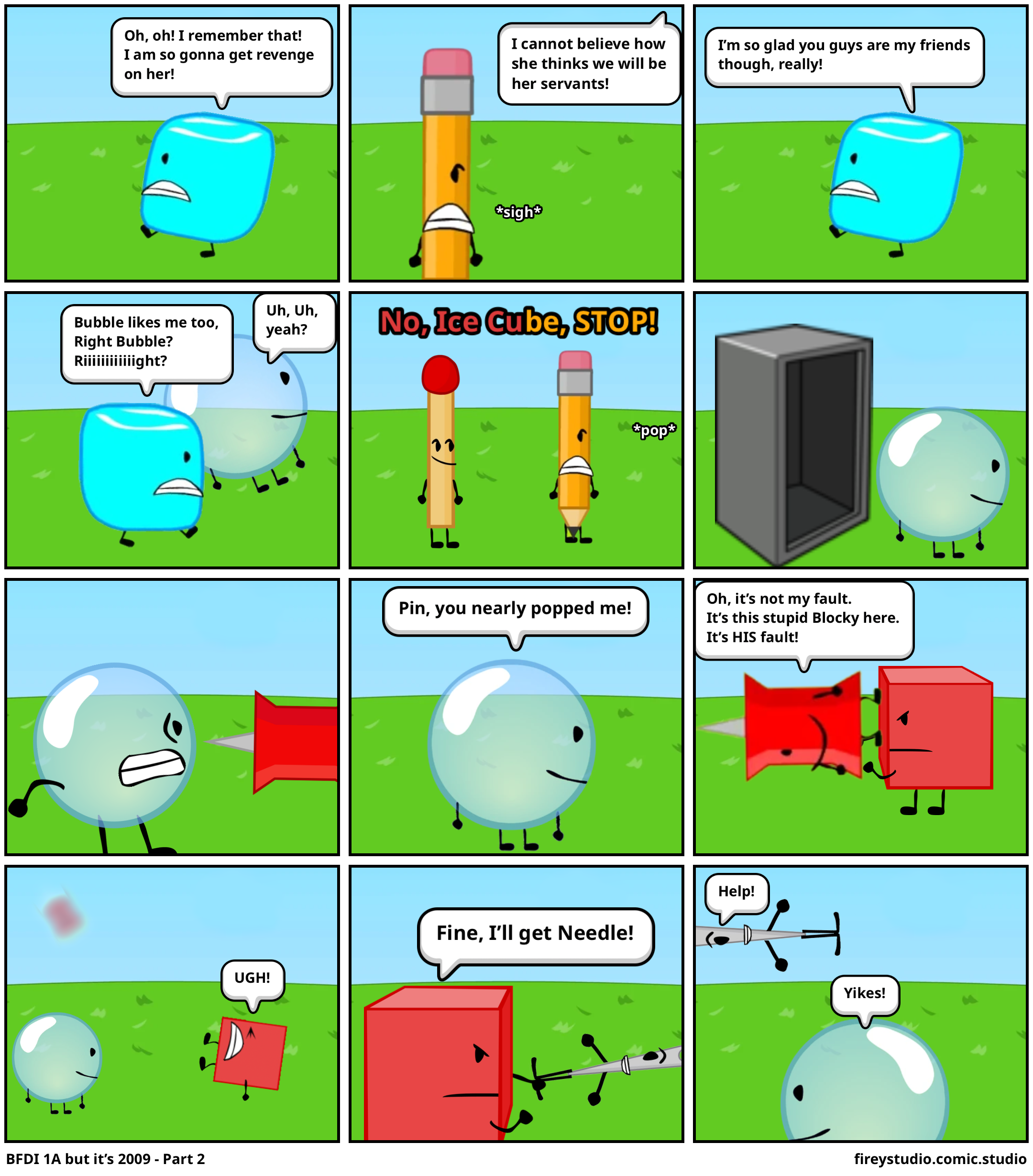 BFDI 1A but it’s 2009 - Part 2