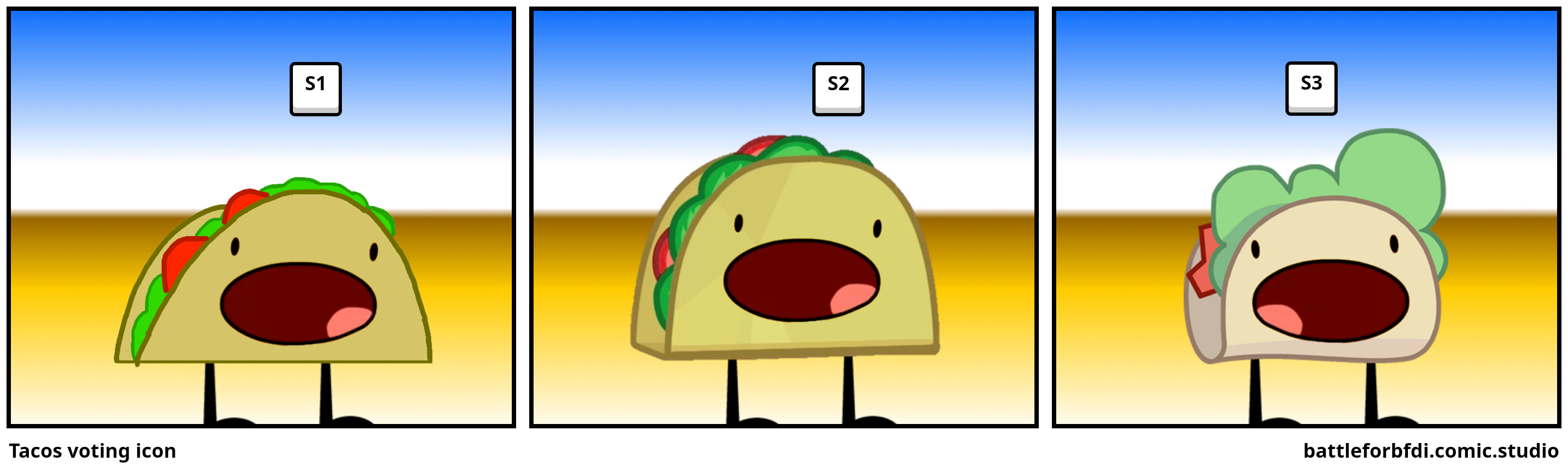 Tacos voting icon
