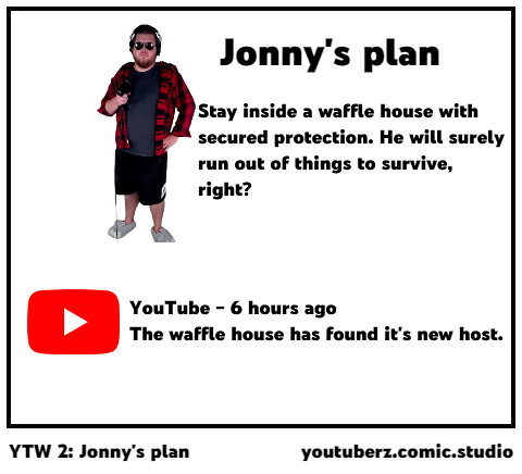 YTW 2: Jonny's plan
