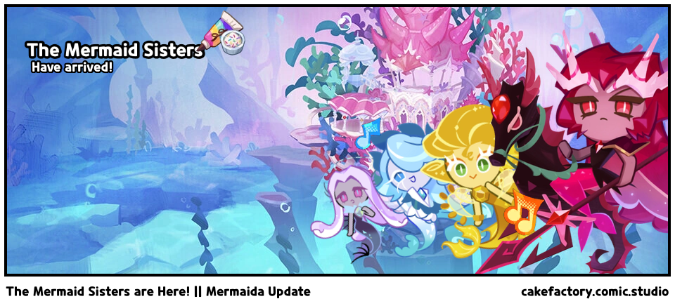 The Mermaid Sisters are Here! || Mermaida Update