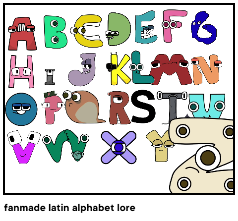 Russian Latin Alphabet Lore - Comic Studio