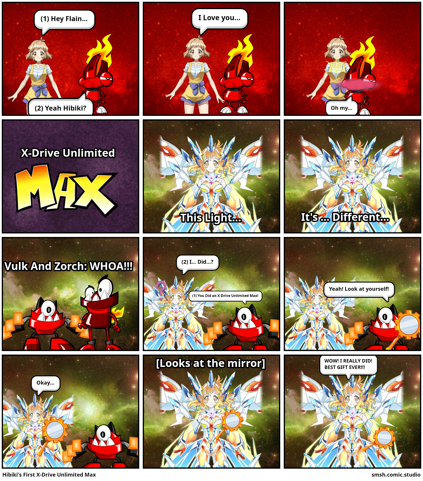 Hibiki's First X-Drive Unlimited Max