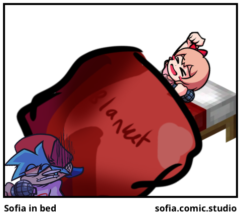 Sofia in bed