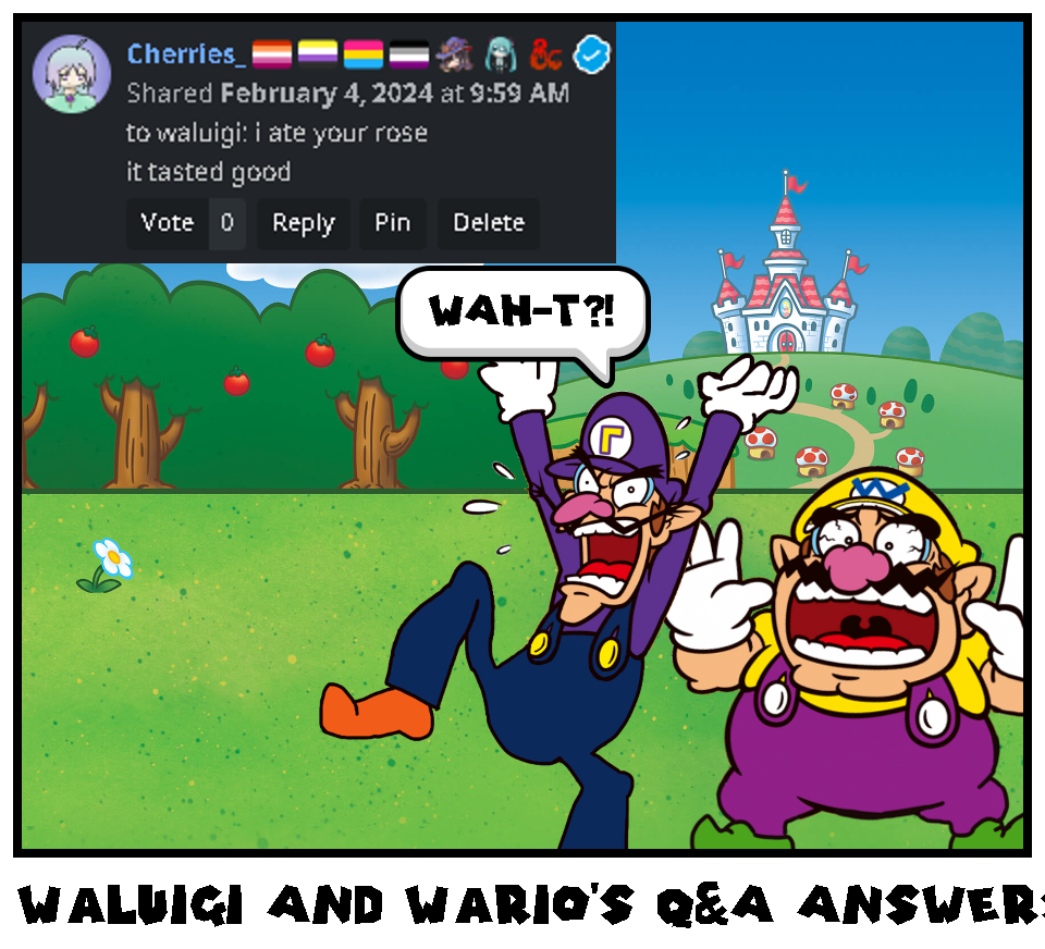 Waluigi And Wario's Q&A Answers #5