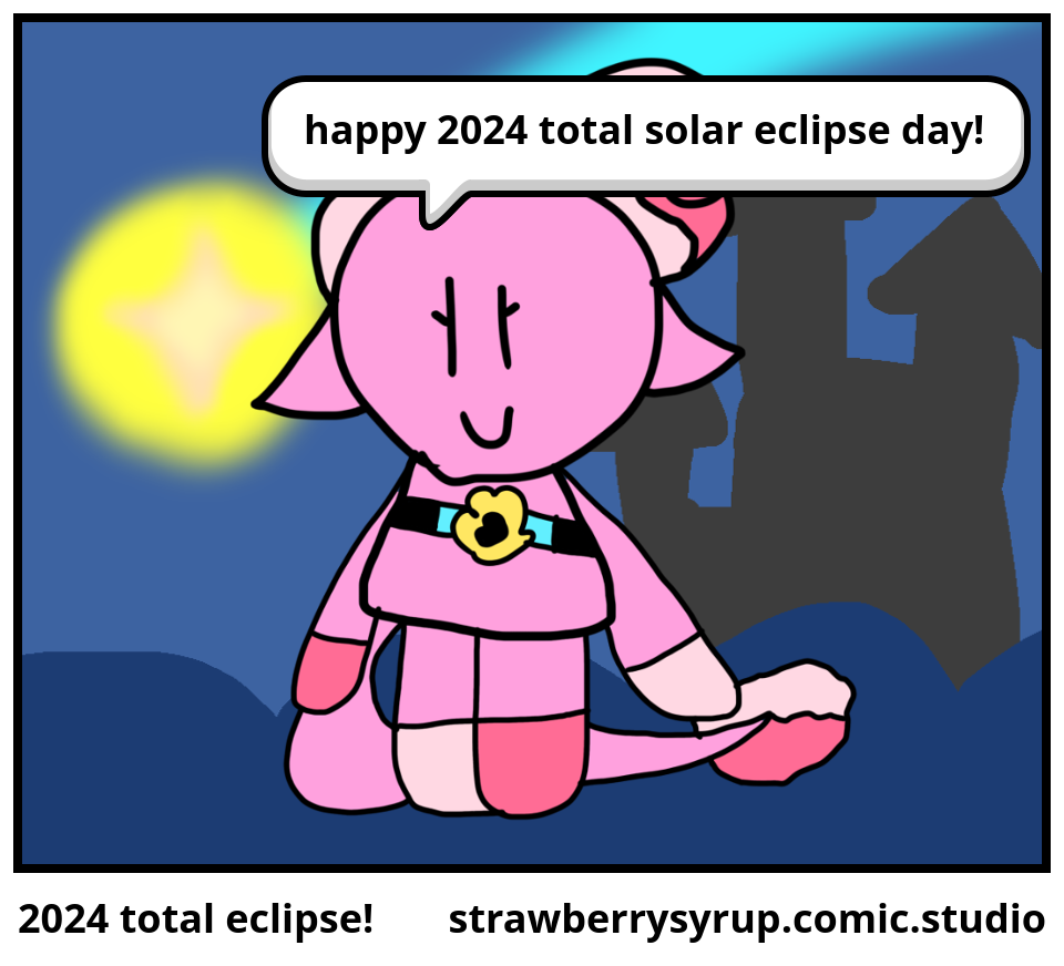 2024 total eclipse!