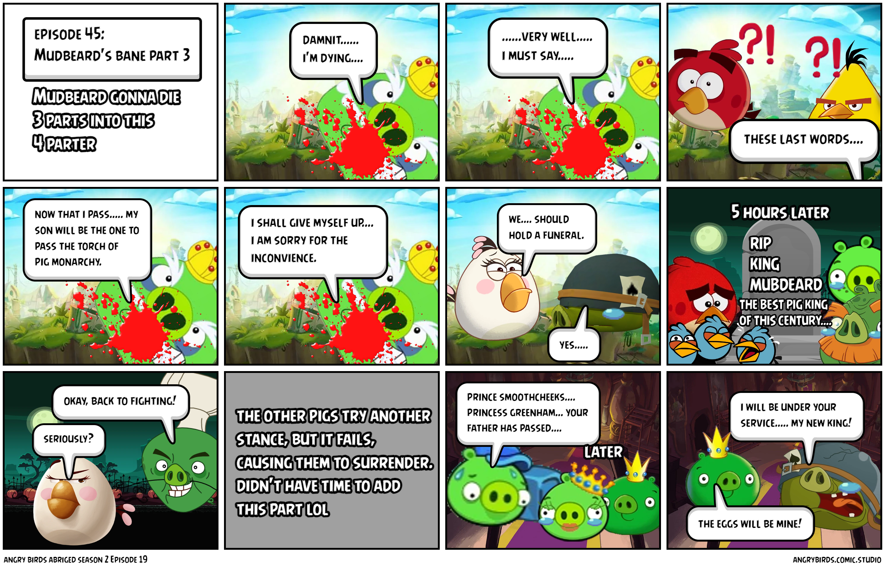 angry birds abriged season 2 Episode 19