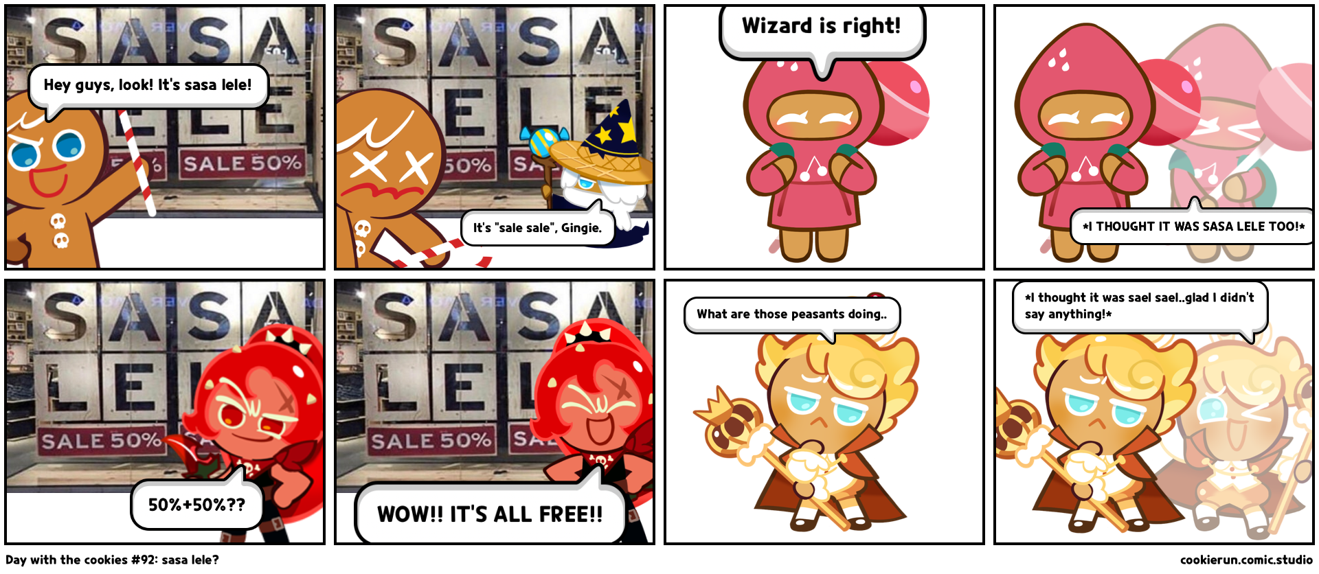 Day with the cookies #92: sasa lele?