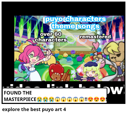 explore the best puyo art 4