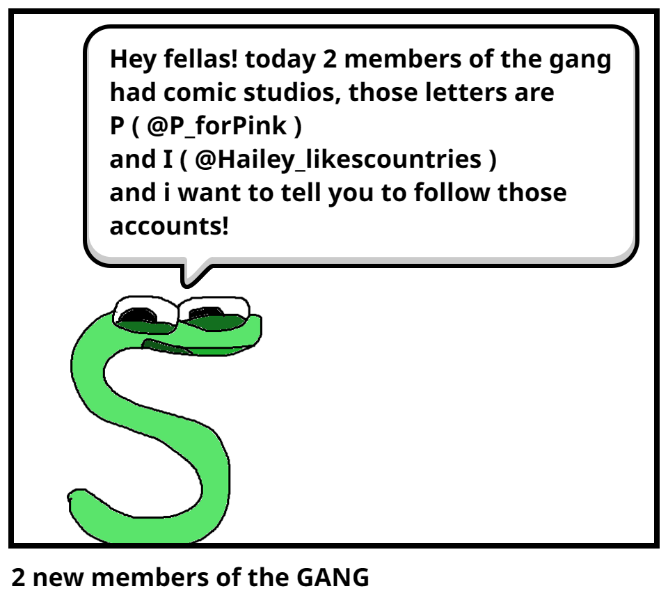 2 new members of the GANG