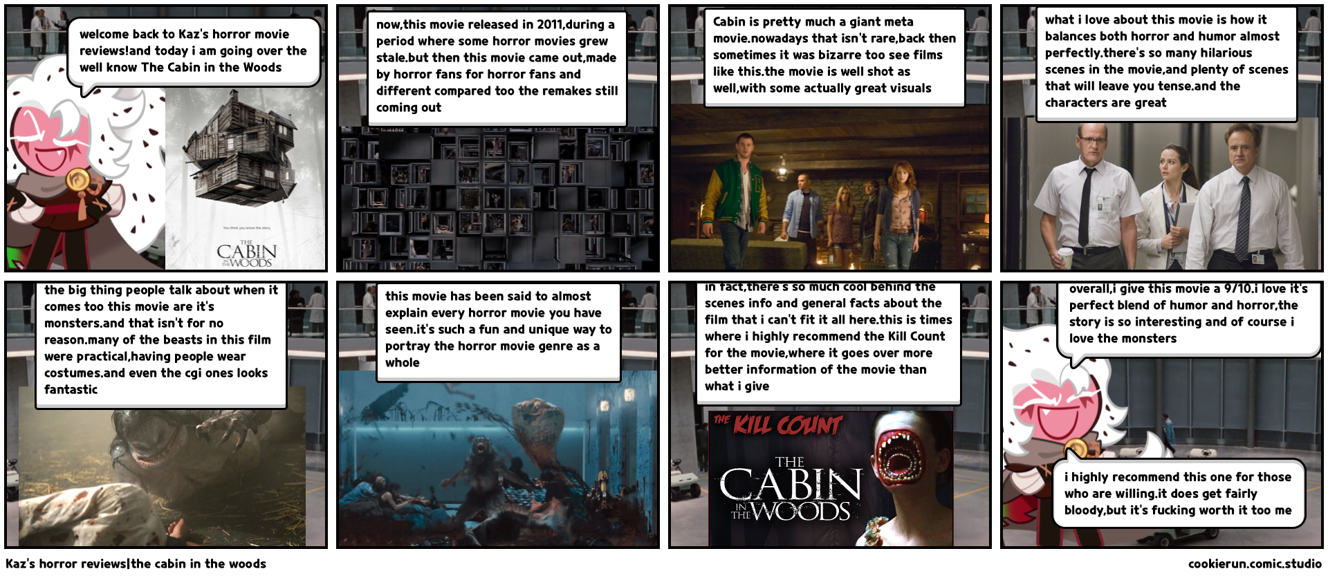 Kaz’s horror reviews|the cabin in the woods