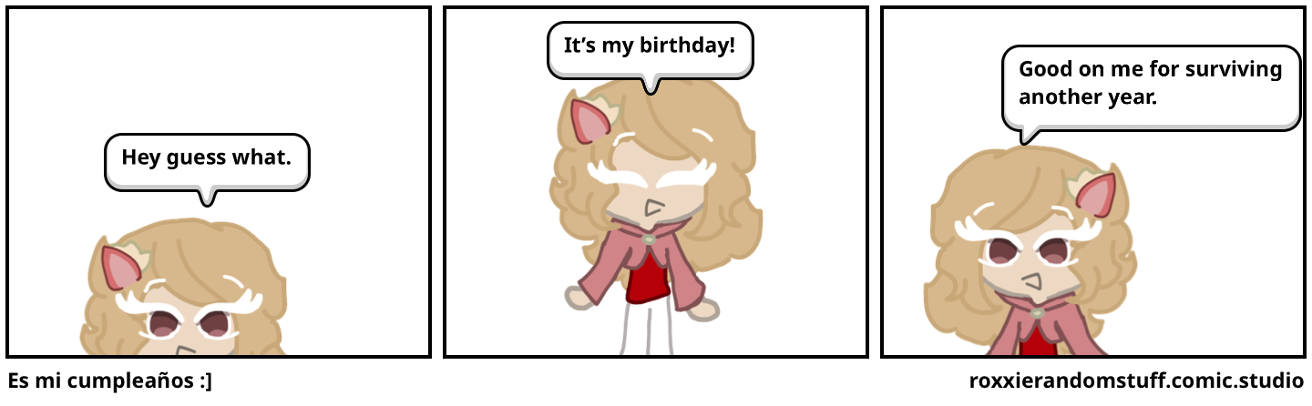 Es mi cumpleaños :]