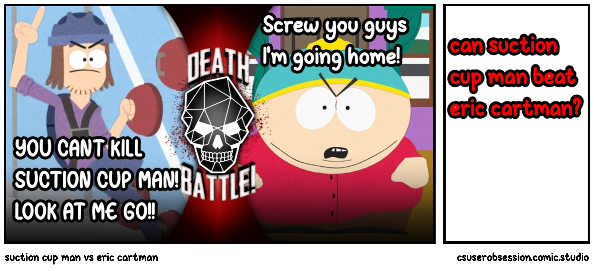 suction cup man vs eric cartman