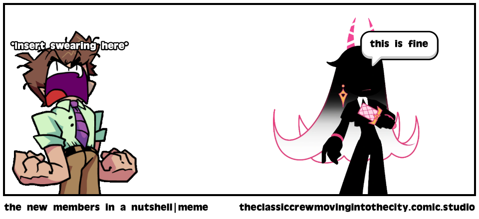 the new members in a nutshell|meme