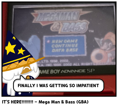 IT'S HERE!!!!!!!! - Mega Man & Bass (GBA)