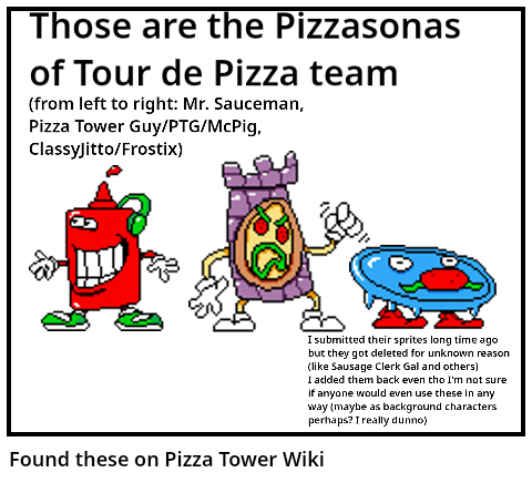 Found these on Pizza Tower Wiki - Comic Studio