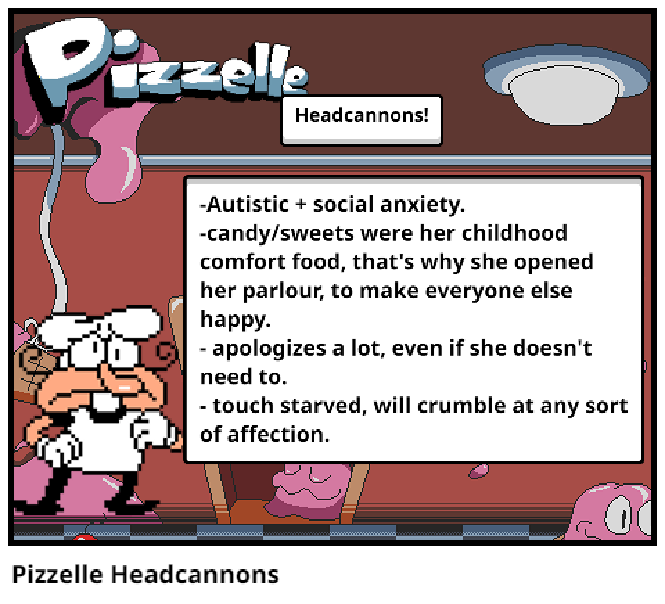 Pizzelle Headcannons