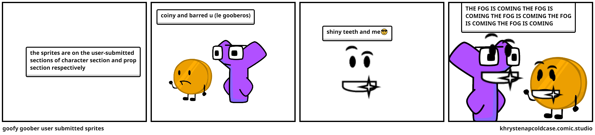 goofy goober user submitted sprites