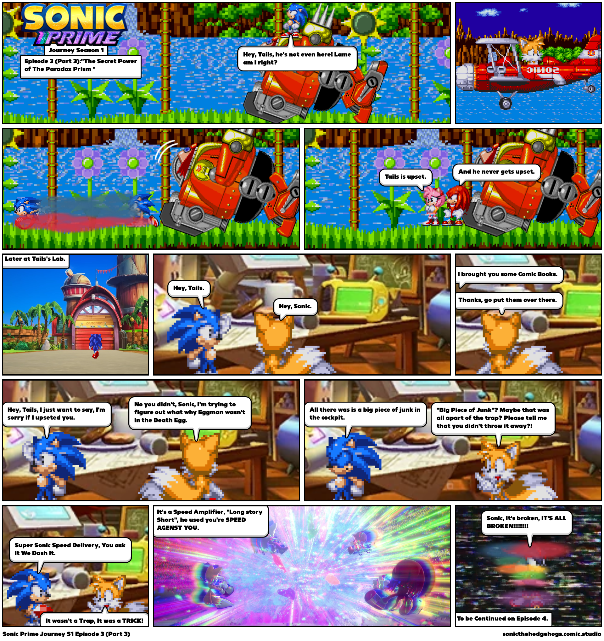 Sonic Prime Journey S1 Episode 3 (Part 3)