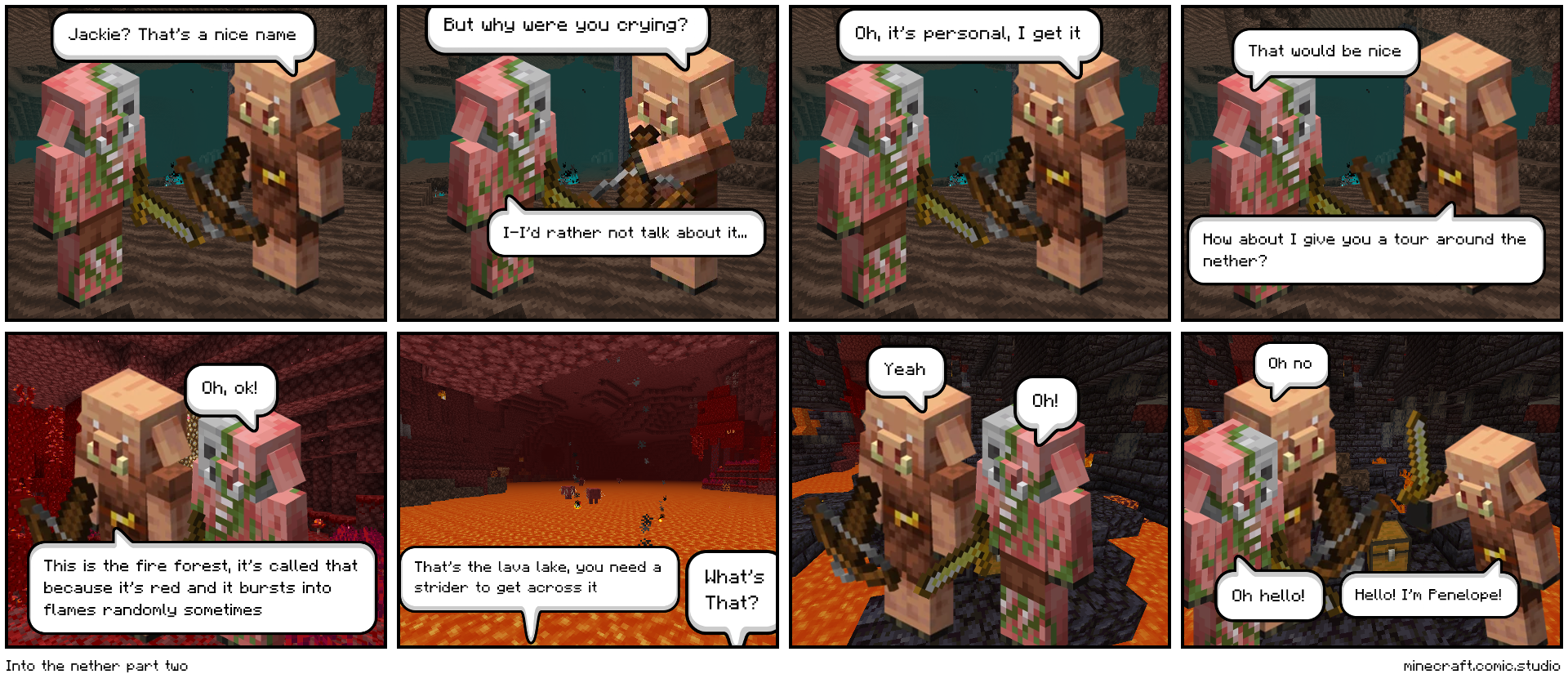 Into the nether part two