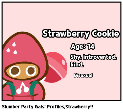 Slumber Party Gals; Profiles,Strawberry!!