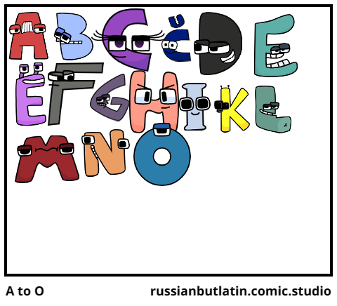 Russian alphabet lore remix А-Д - Comic Studio