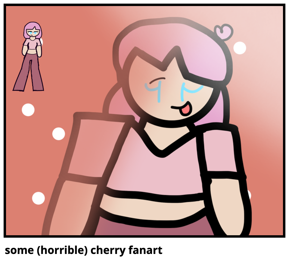 some (horrible) cherry fanart