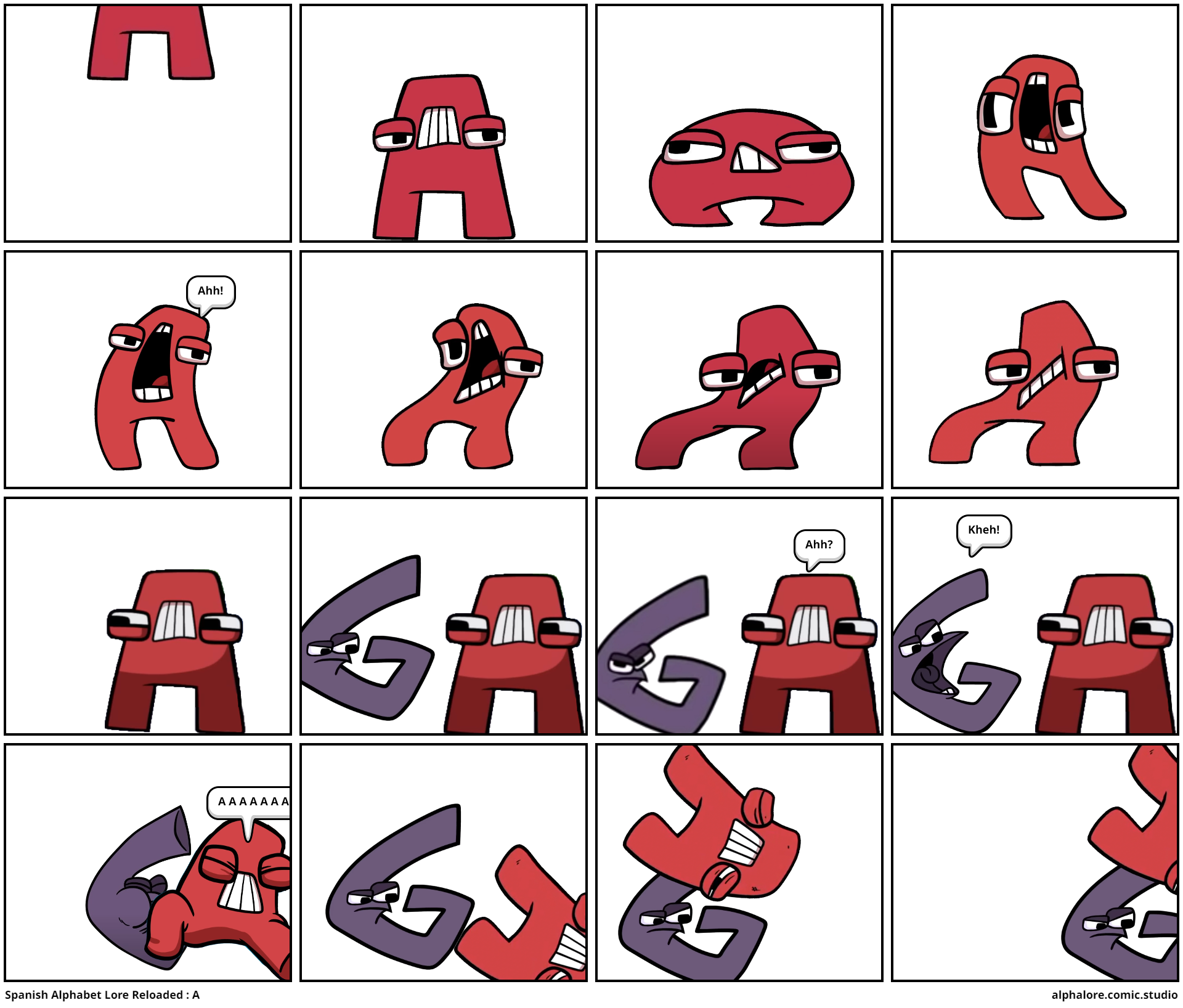 Spanish Alphabet Lore In A Nutshell 2 (SAL Comic Studio Edition) (L-Q) 