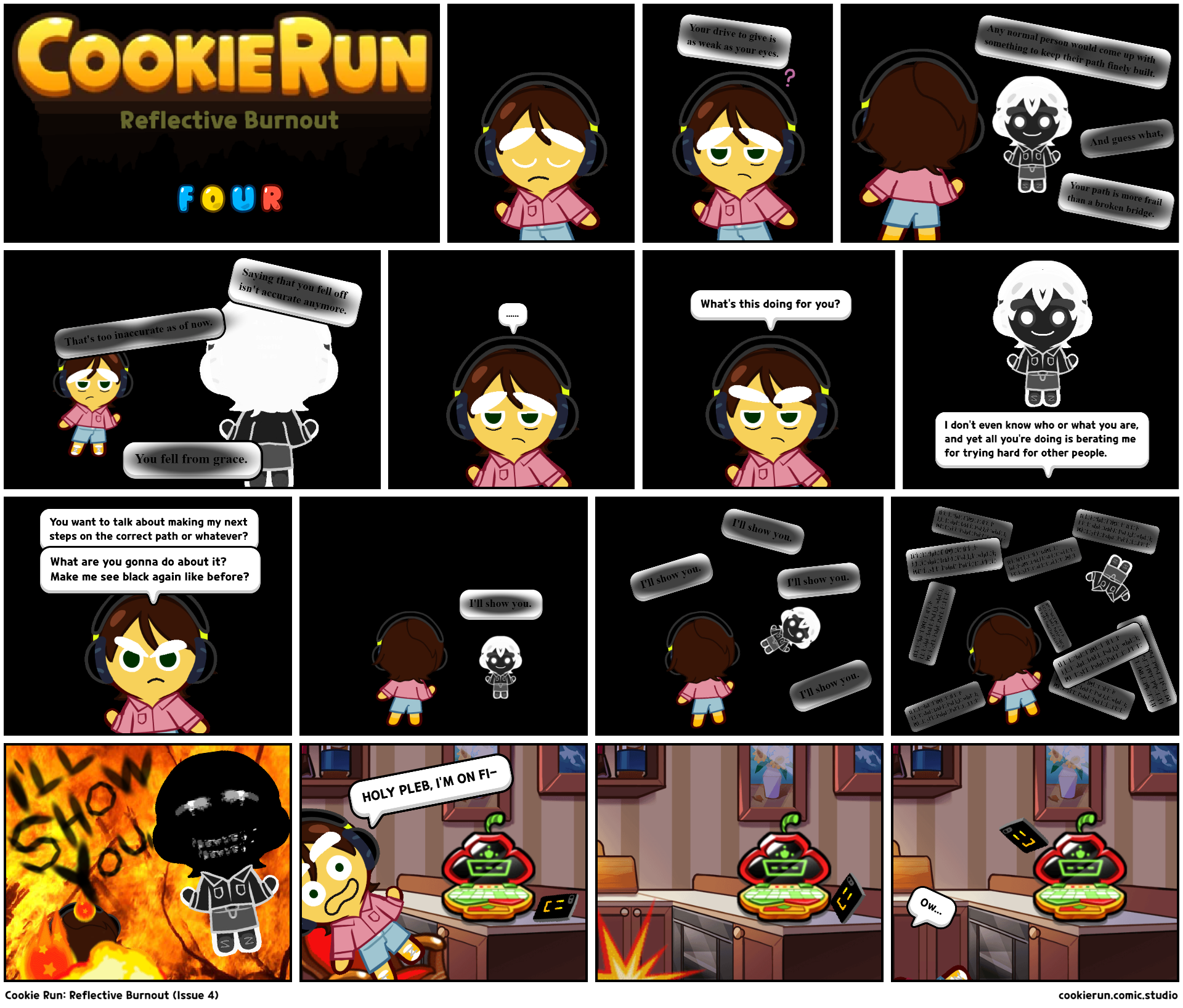 Cookie Run: Reflective Burnout (Issue 4)