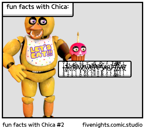 fun facts with Chica #2