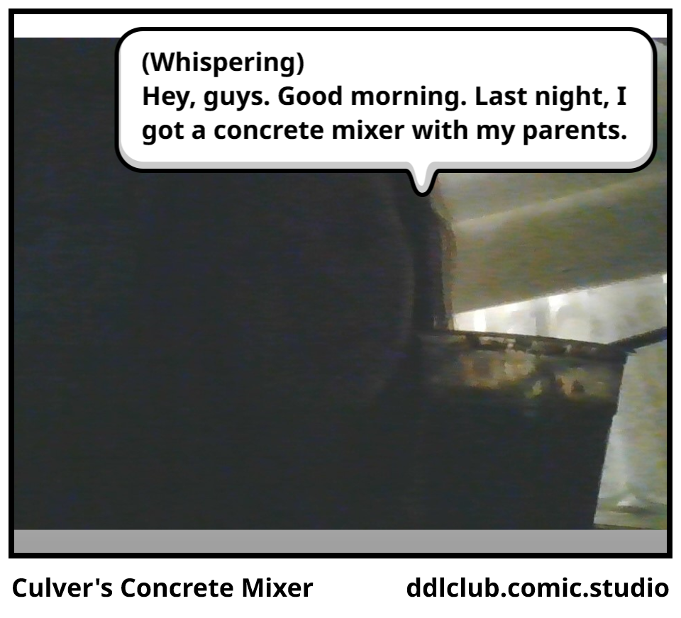 Culver's Concrete Mixer