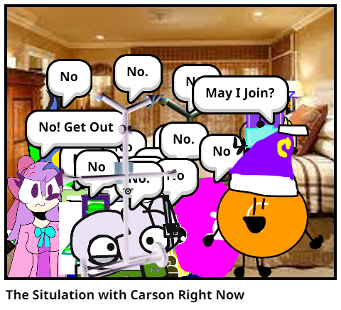 The Situlation with Carson Right Now