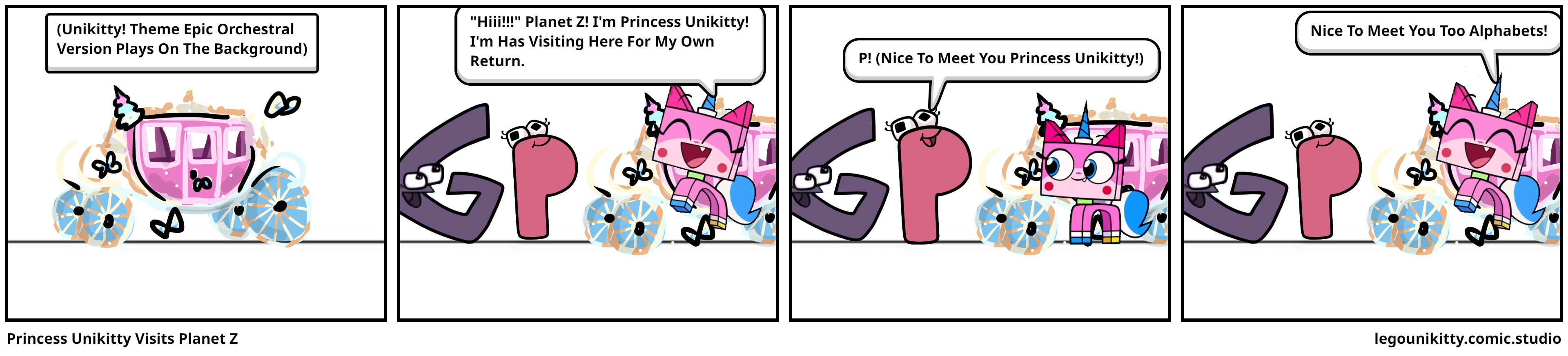 Princess Unikitty Visits Planet Z