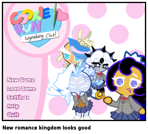 New romance kingdom looks good