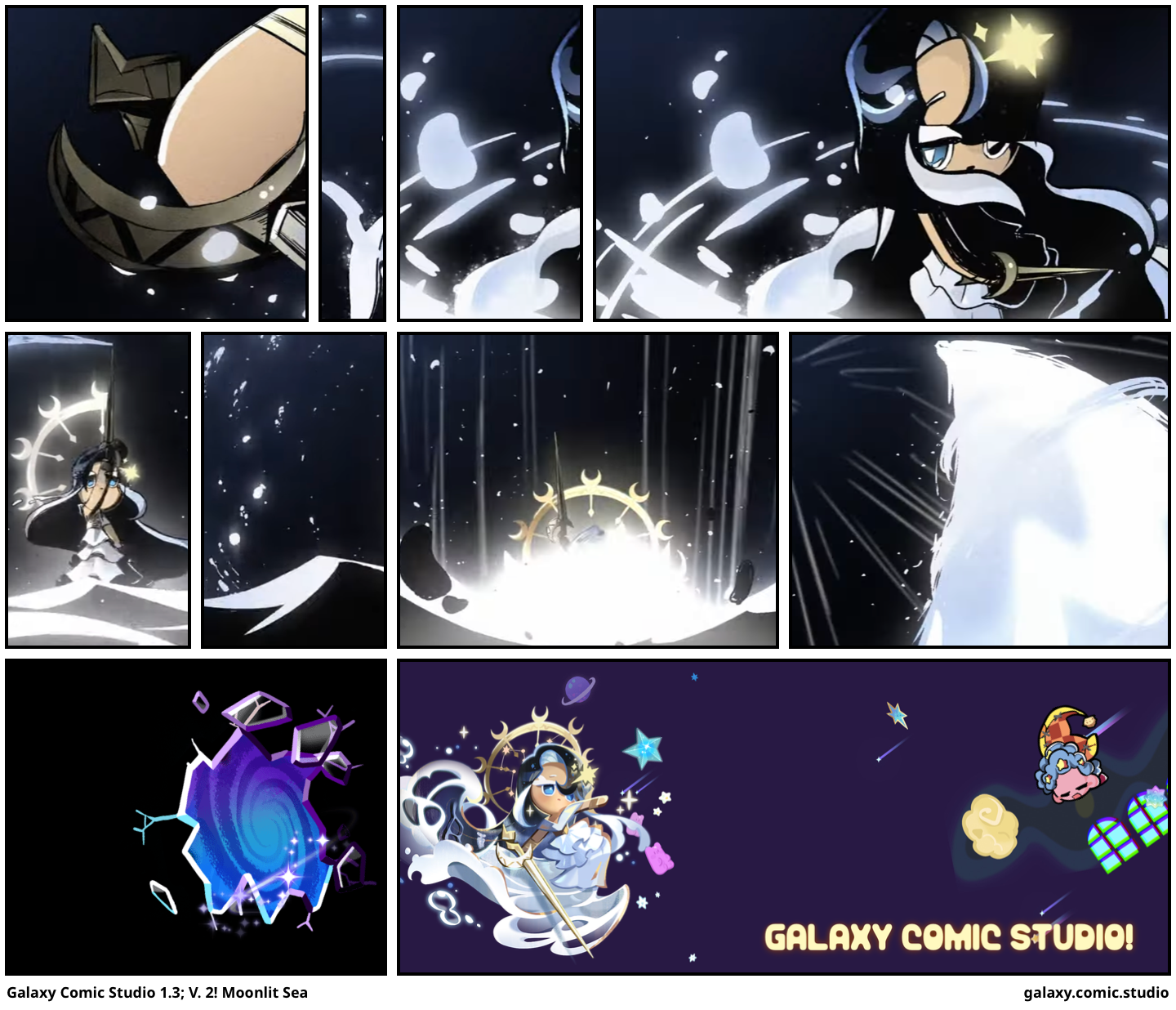 Galaxy Comic Studio 1.3; V. 2! Moonlit Sea