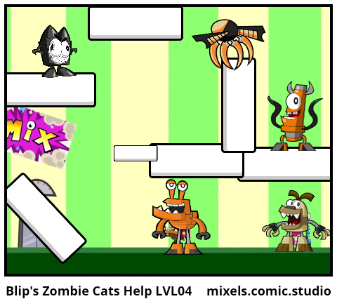 Blip's Zombie Cats Help LVL04