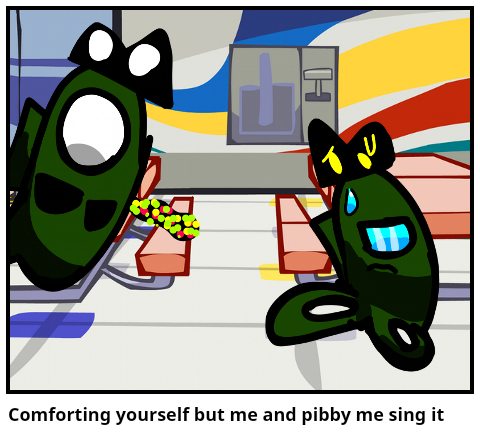 Comforting yourself but me and pibby me sing it