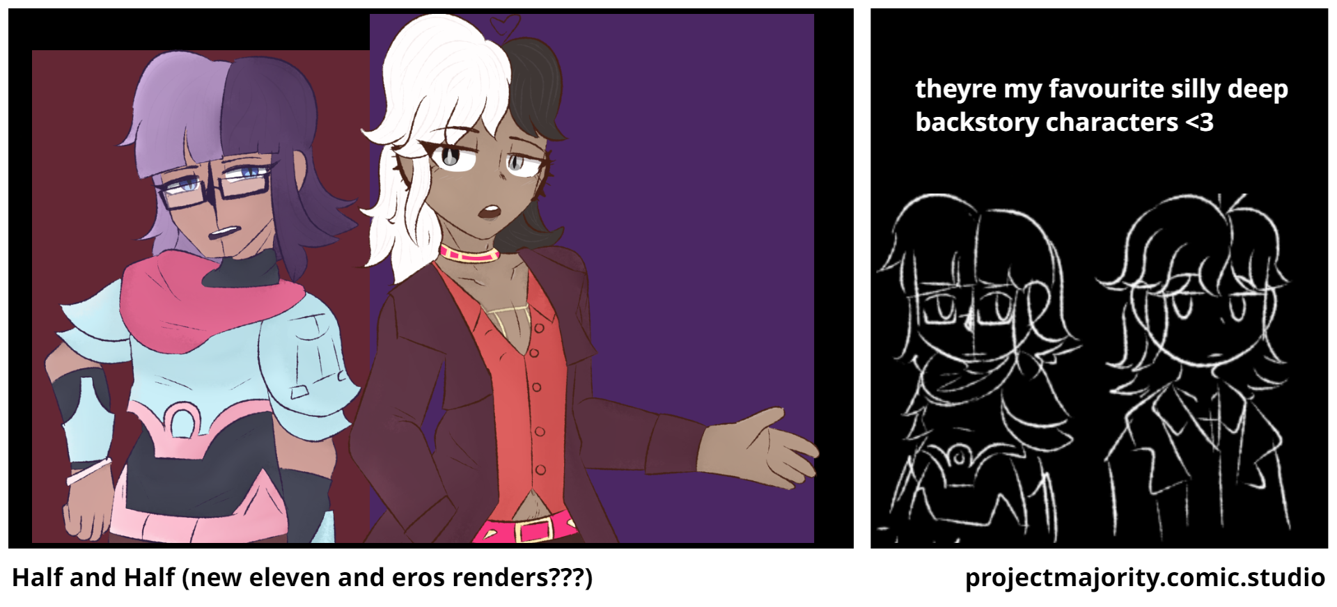 Half and Half (new eleven and eros renders???)