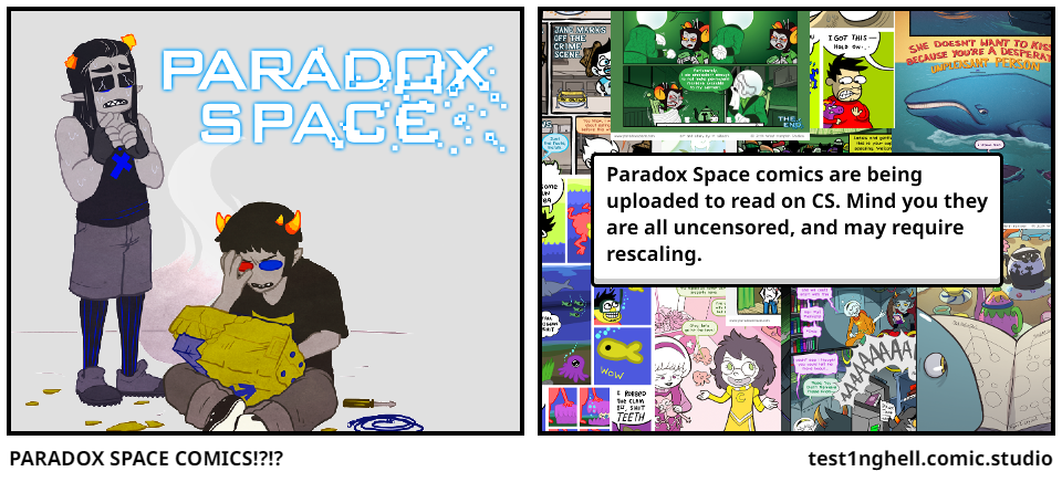 PARADOX SPACE COMICS!?!?