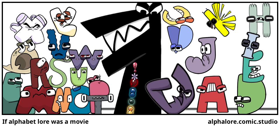If alphabet lore had a movie - Comic Studio