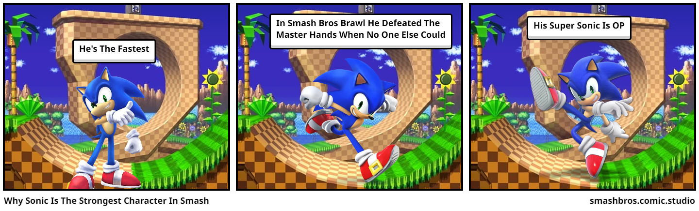 Why Sonic Is The Strongest Character In Smash 