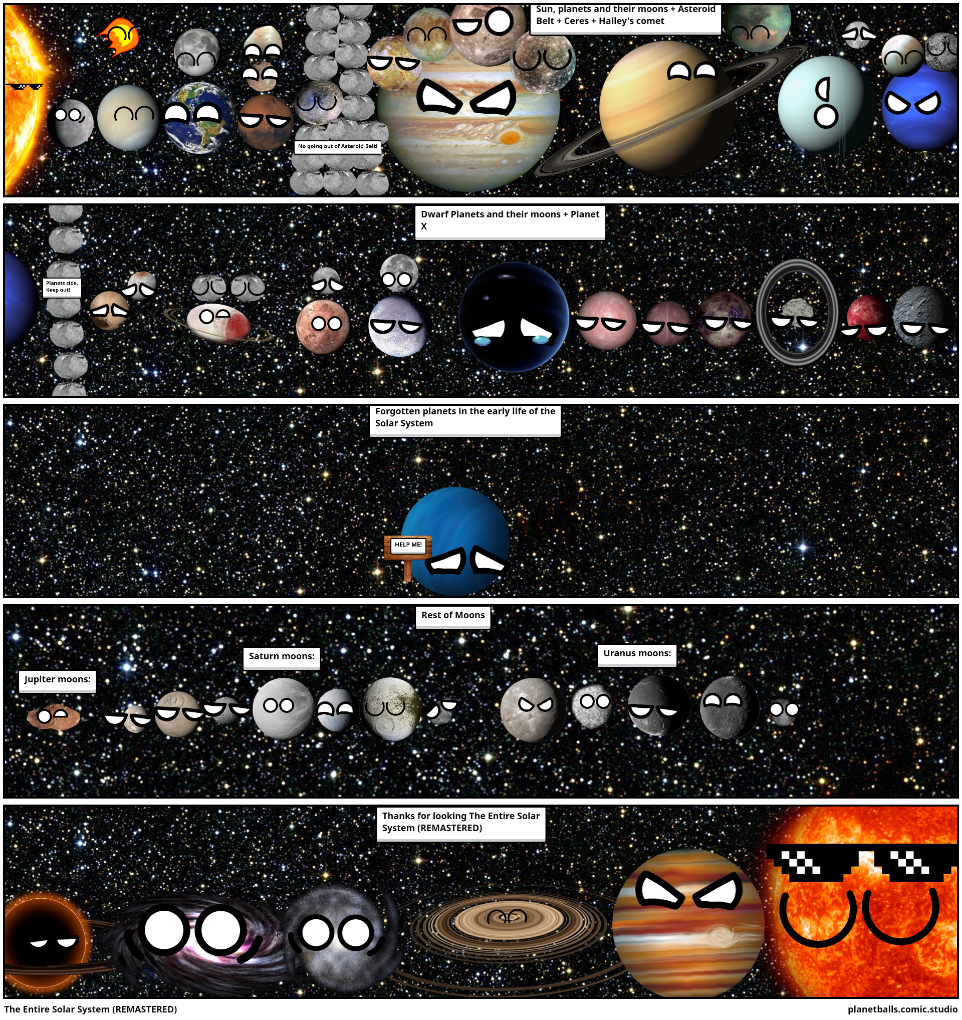 The Entire Solar System (REMASTERED) 
