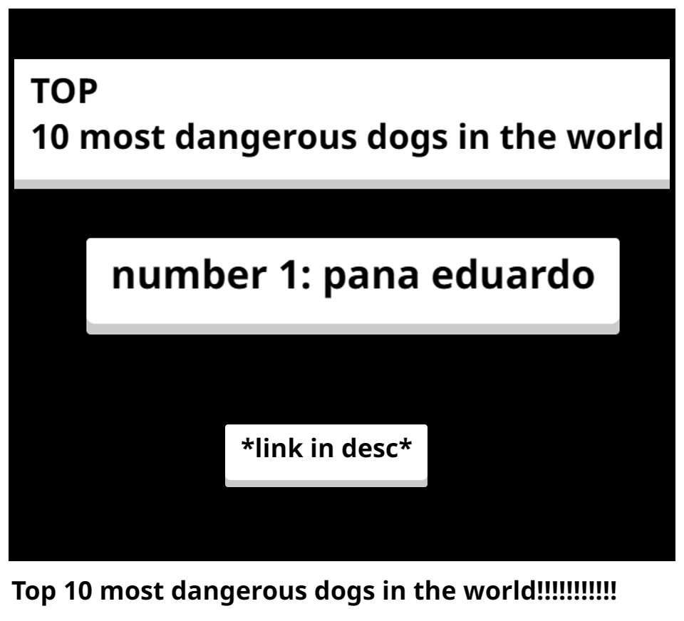 Top 10 most dangerous dogs in the world!!!!!!!!!!!