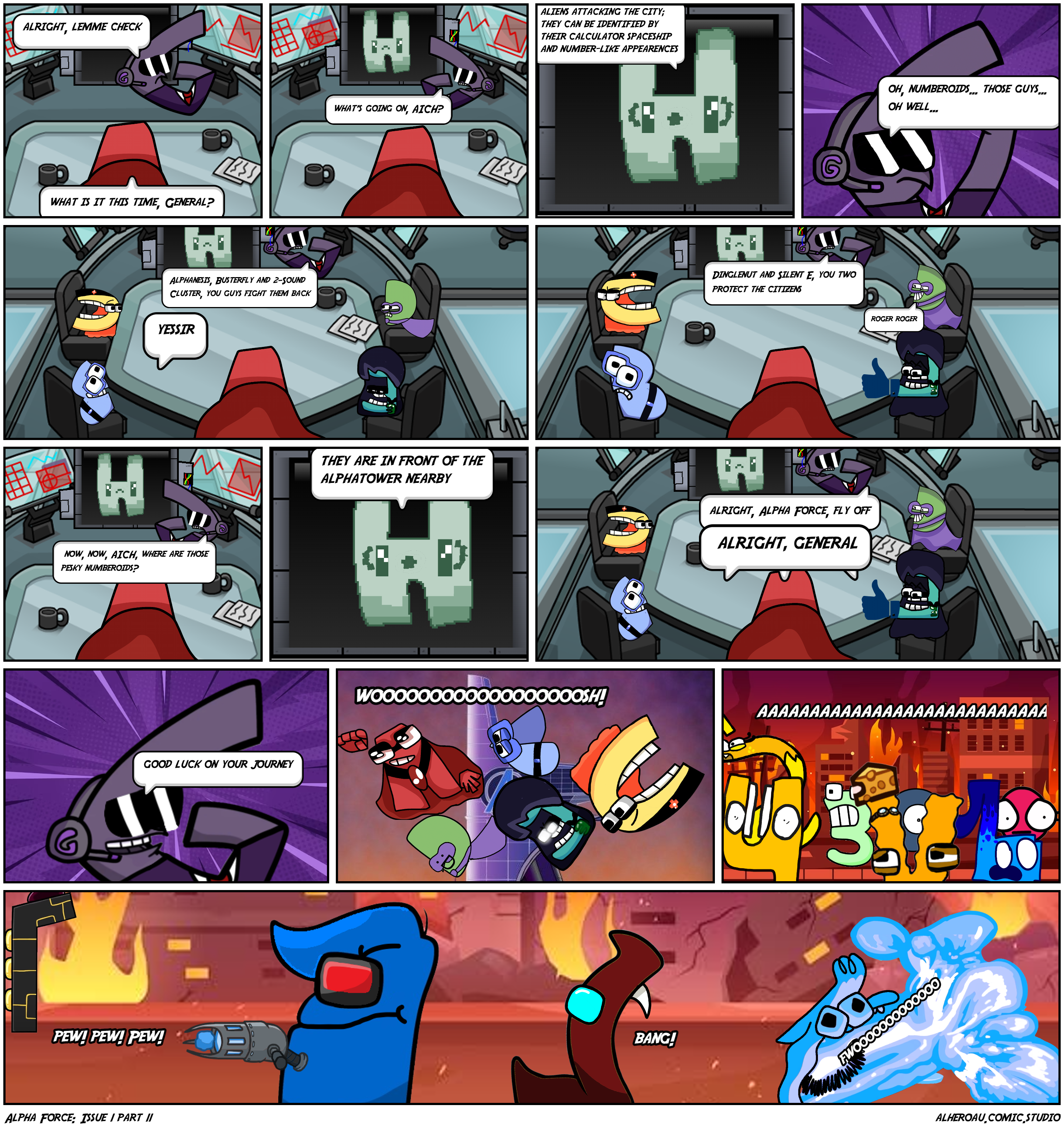 Alpha Force: Issue 1 part 11