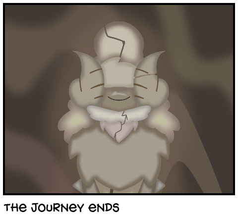 The journey ends