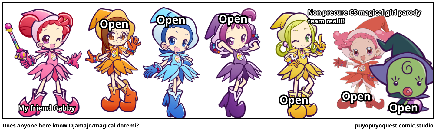 Does anyone here know Ojamajo/magical doremi?