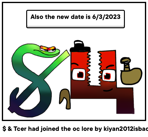 $ & Tcer had joined the oc lore by kiyan2012isback