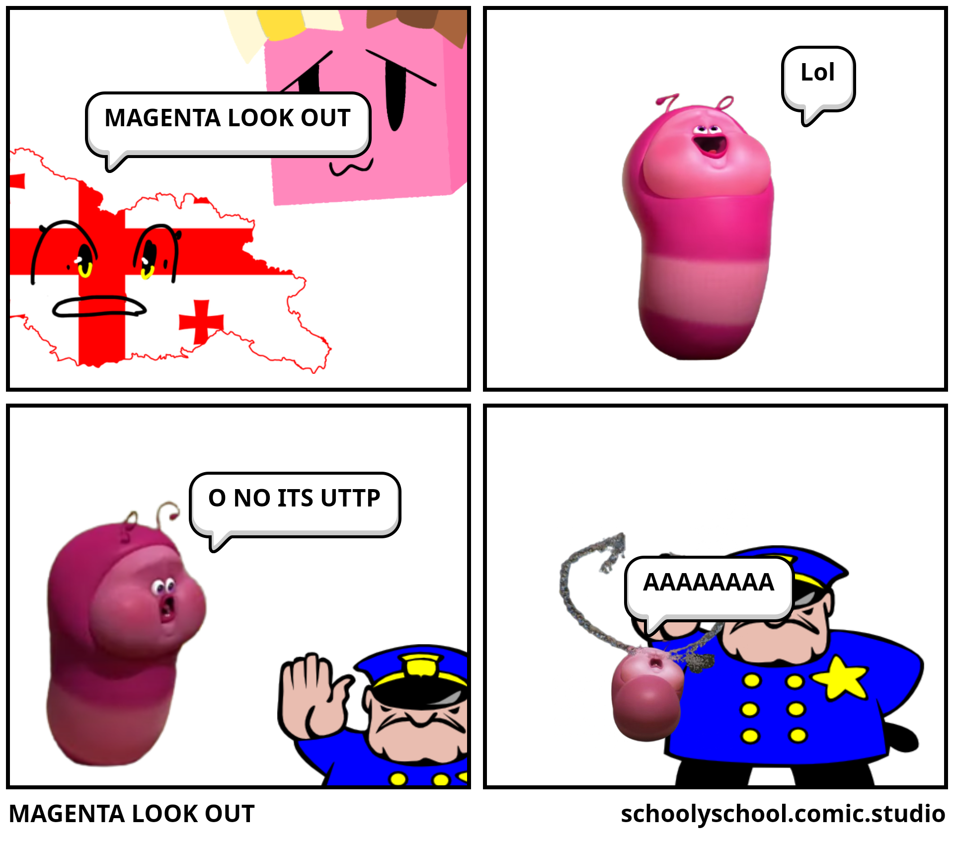 MAGENTA LOOK OUT