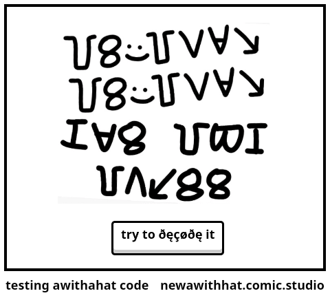testing awithahat code