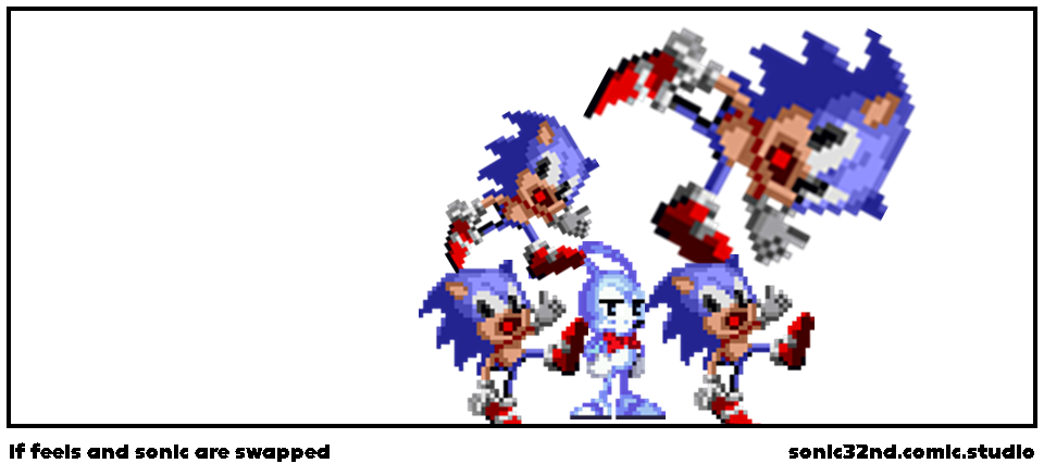Sonic 1 sprite redraw by Bastian95 on Newgrounds