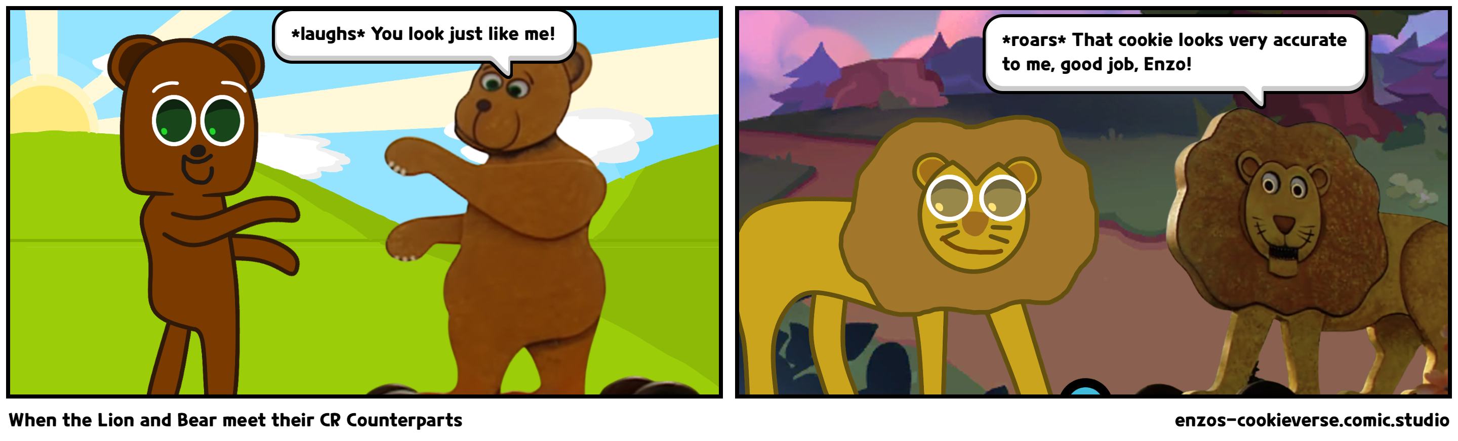 When the Lion and Bear meet their CR Counterparts